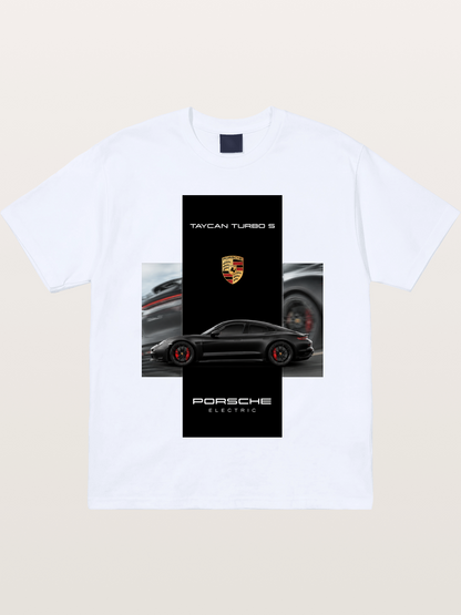 Porsche Taycan Turbo S Electric Gildan T-shirt