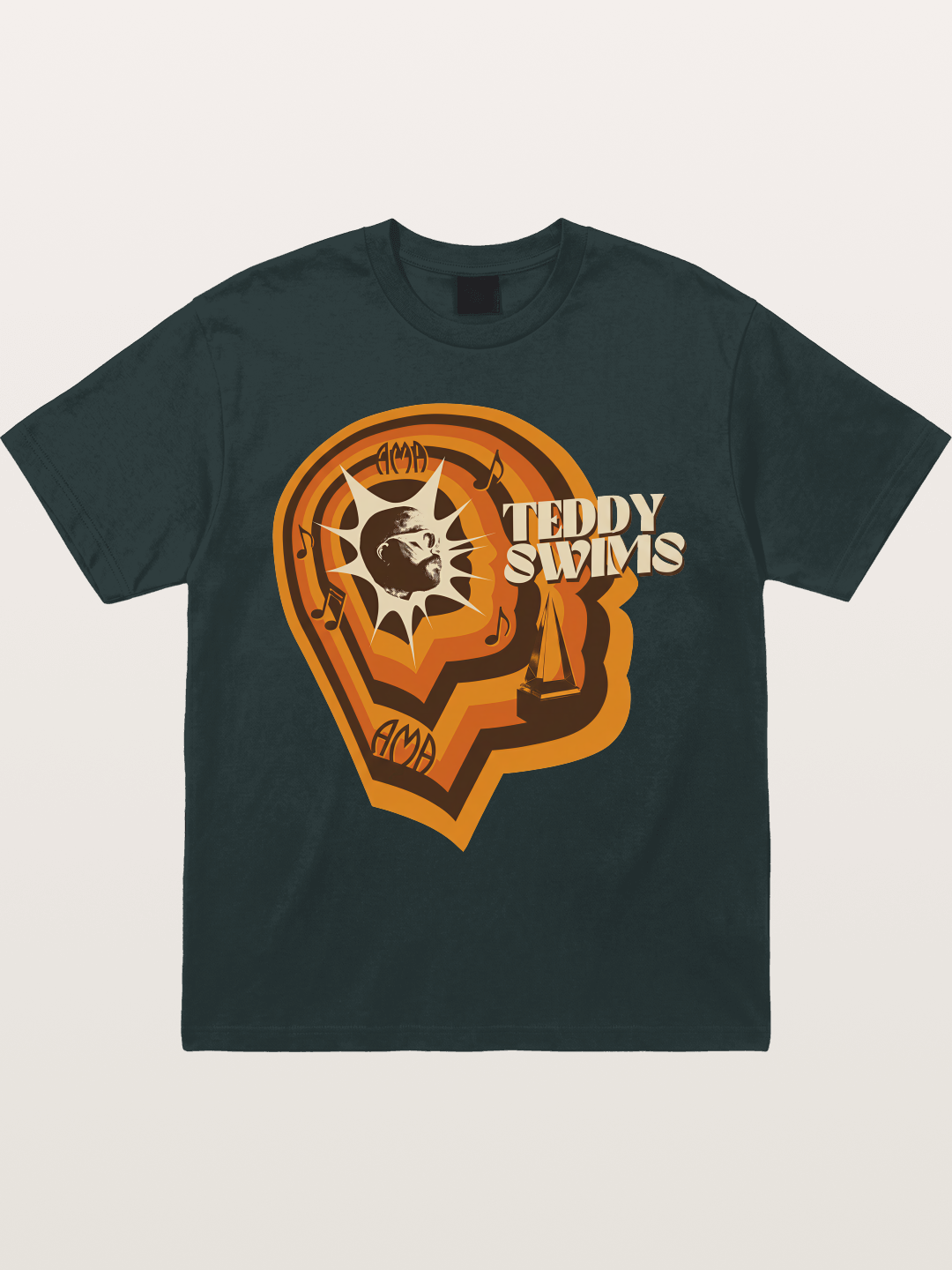 Teddy Swims Retro Ear Graphic Gildan T-shirt
