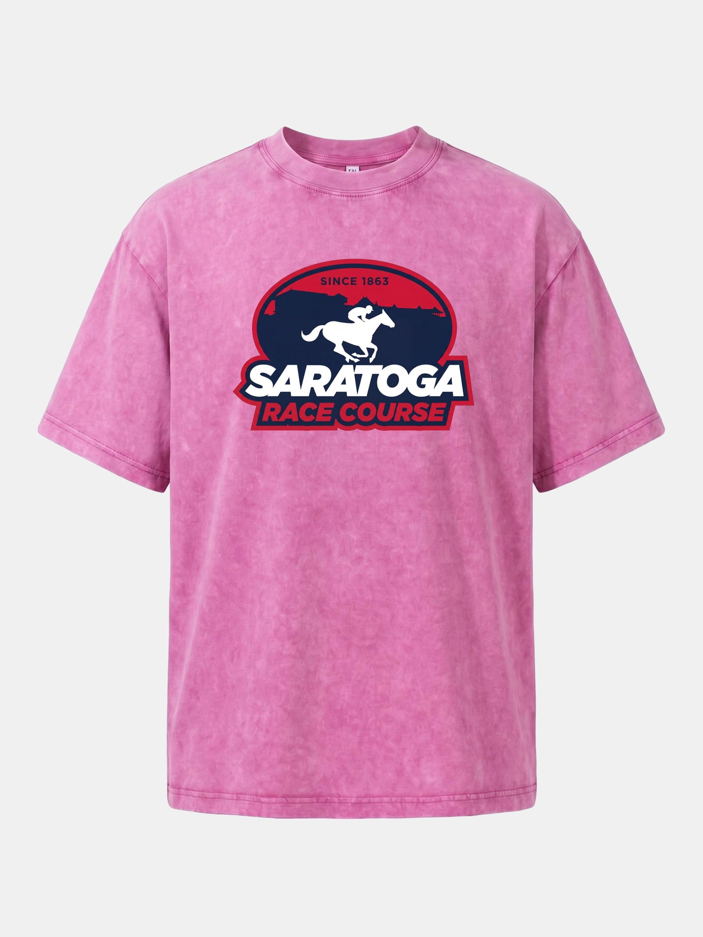 Saratoga Race Course Shield Crest Washed T-shirt