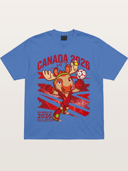 Canada 2026 Moose Mascot Gildan T-shirt