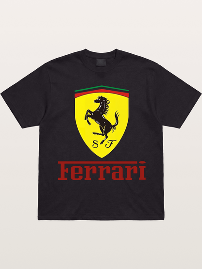 Ferrari Prancing Horse Shield Gildan T-shirt