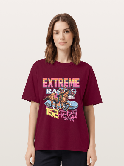 Derby Horse & Porsche Retro Gildan T-shirt