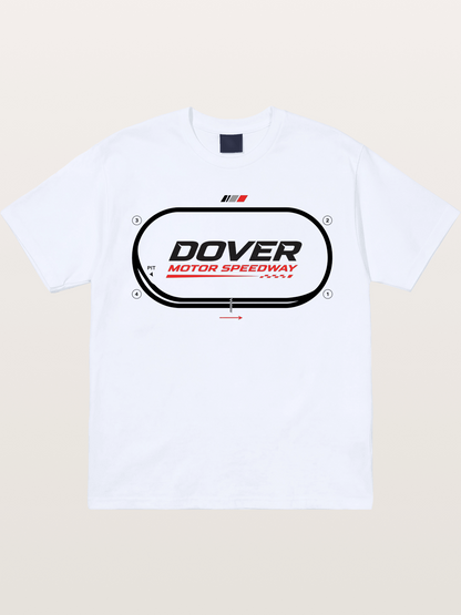 Dover Oval Speedway Racing Graphic Gildan T-shirt