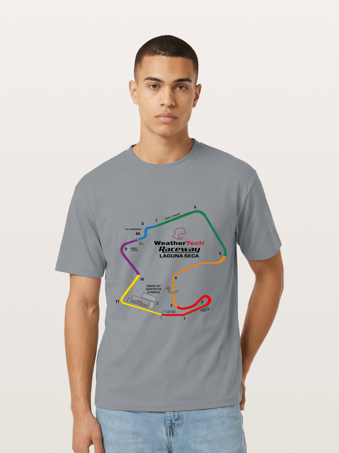 Corkscrew Track Gildan T-shirt