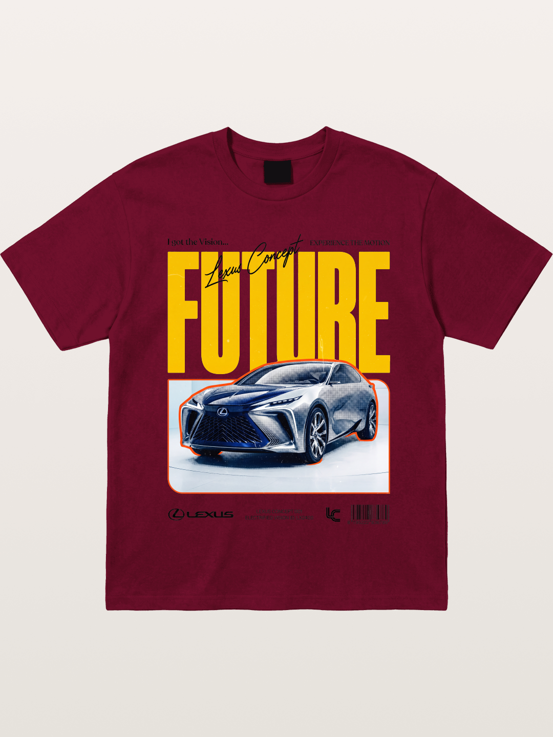 Future Lexus Concept Magazine Gildan T-shirt