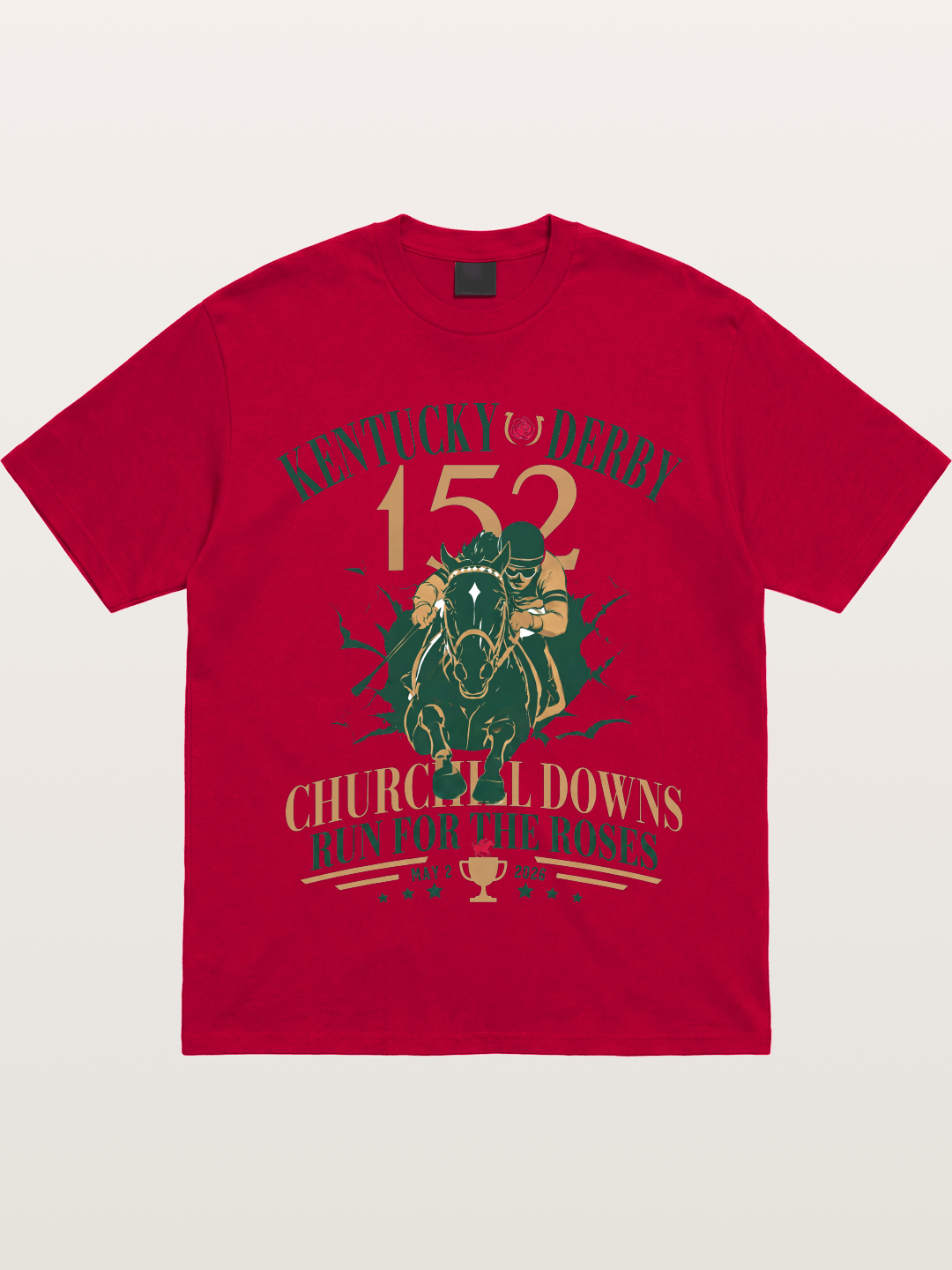 152nd Kentucky Derby Vintage Print Gildan T-shirt