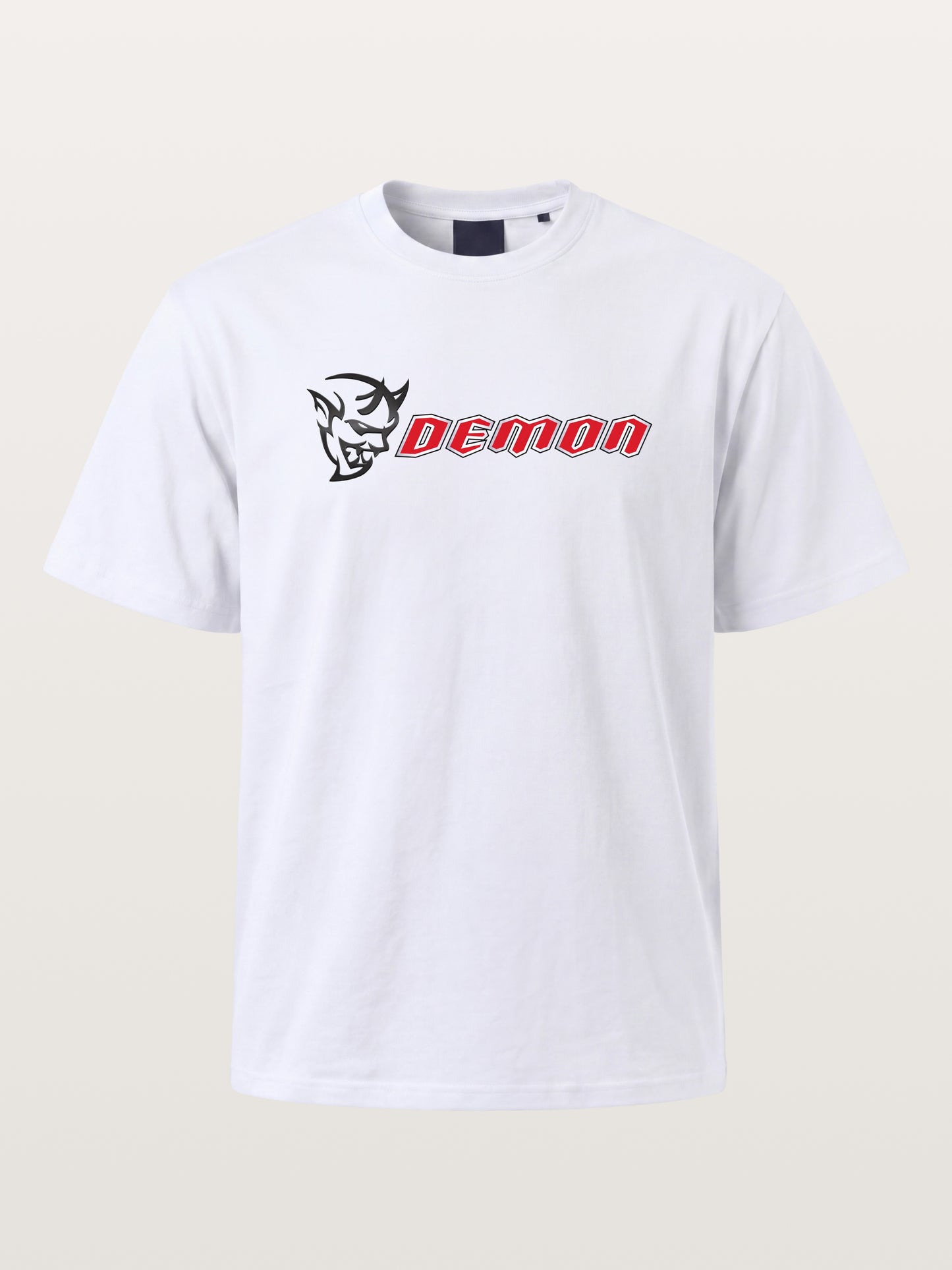 Demon Devil Head Letter Card Gildan T-shirt