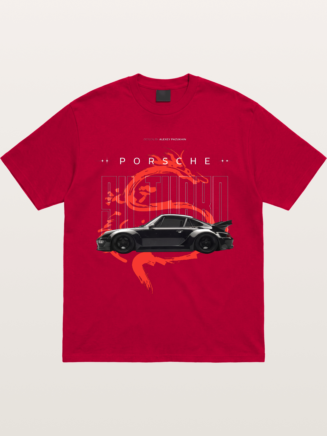 Porsche Dragon Gildan T-shirt
