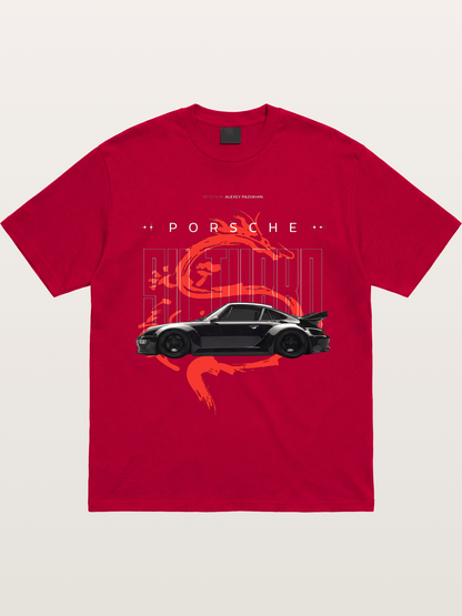 Porsche Dragon Gildan T-shirt