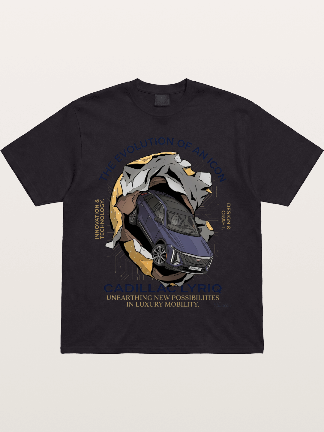 Icon Evolution Luxury EV Gildan T-shirt