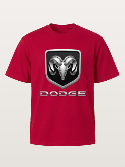 Silver Ram Shield Emblem Gildan T-shirt