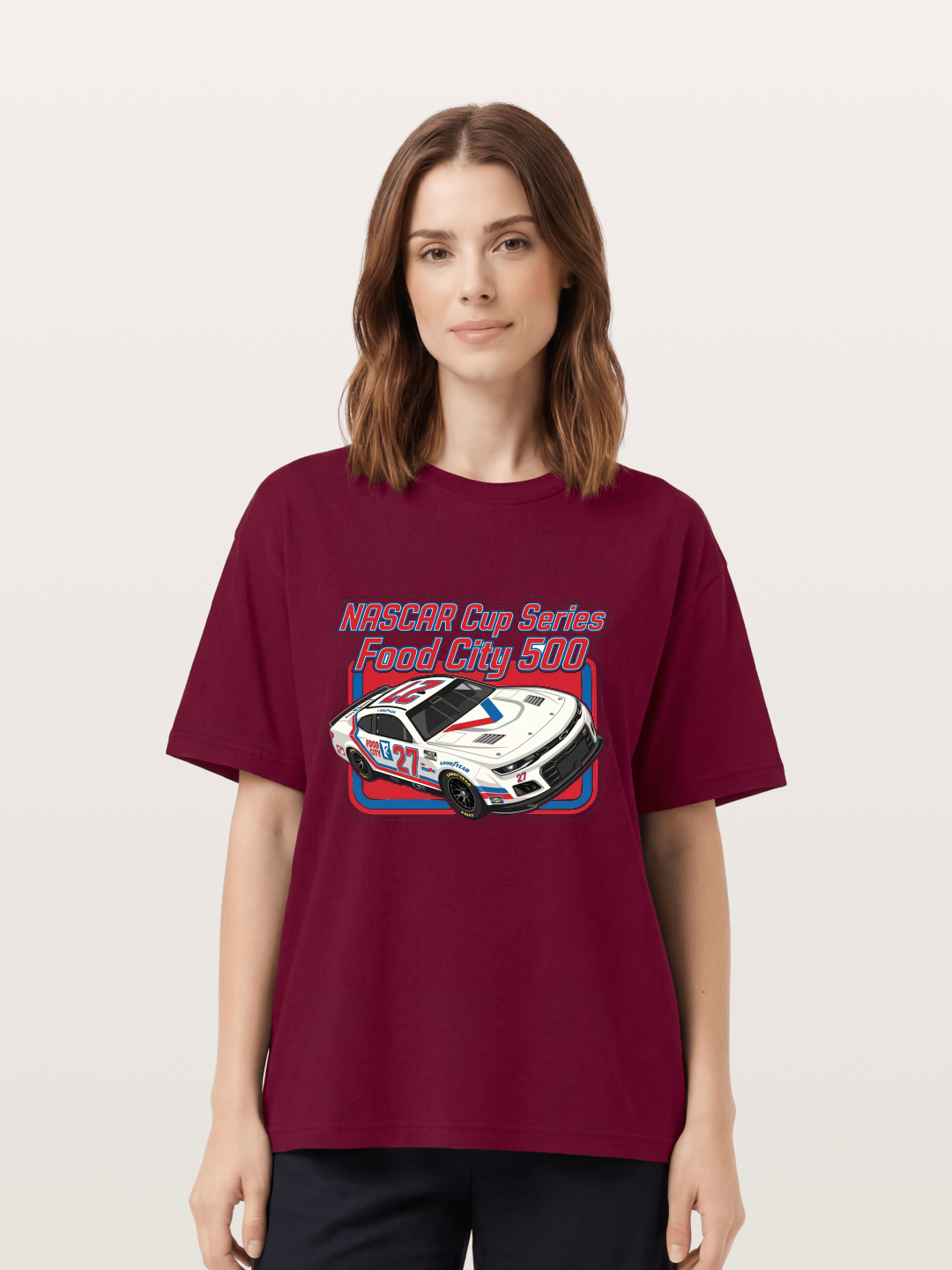 NASCAR Food City 500 Car Gildan T-shirt