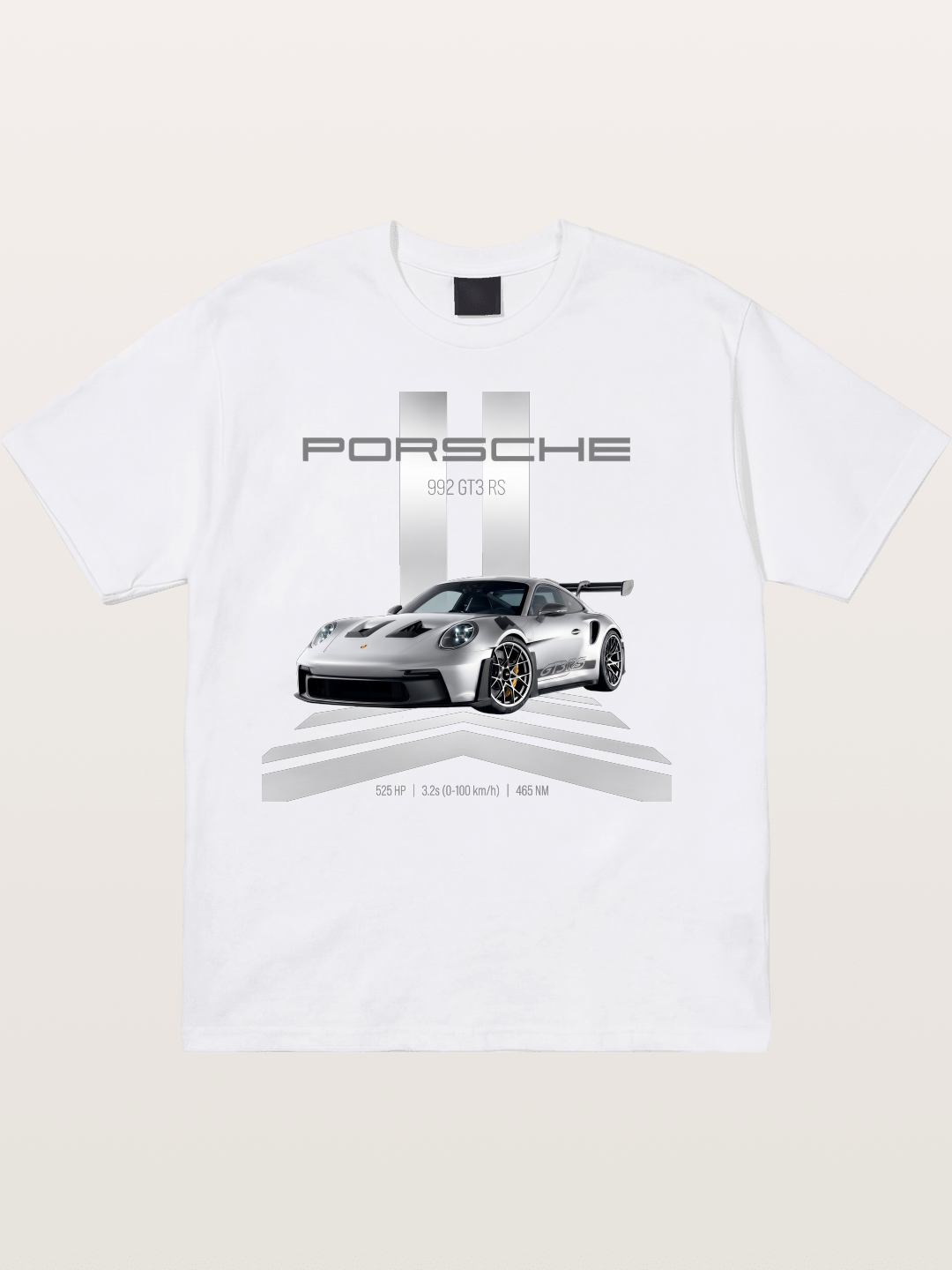 Porsche 992 GT3 RS Art Cotton T-shirt