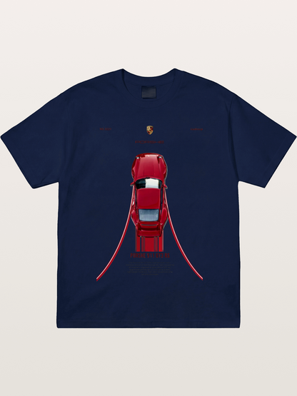Porsche 911 GT3 RS Top View Gildan T-shirt