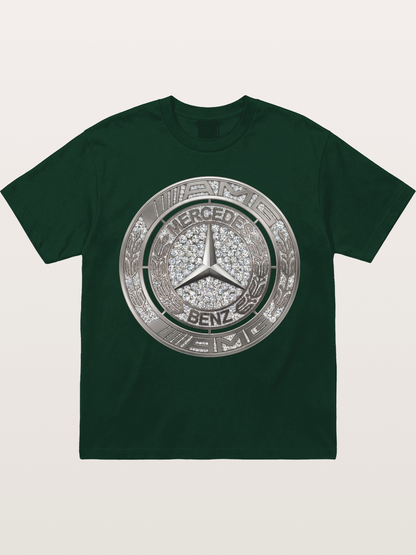 Mercedes Diamond Logo Art Gildan T-shirt