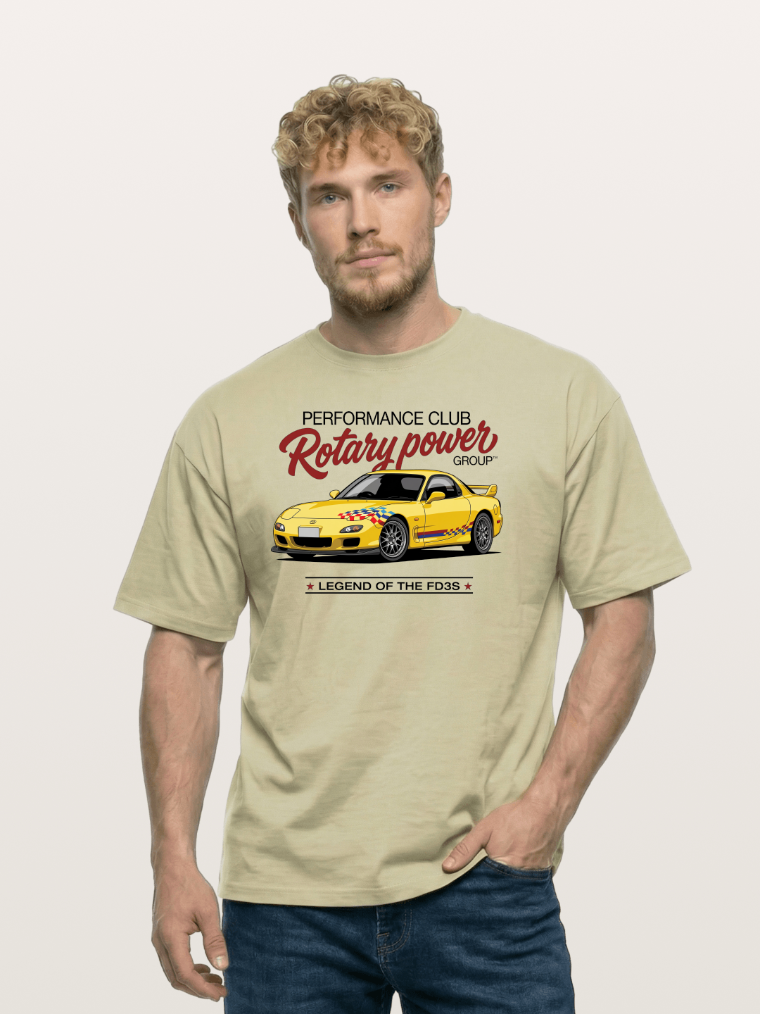 Rotary Power Cotton T-shirt