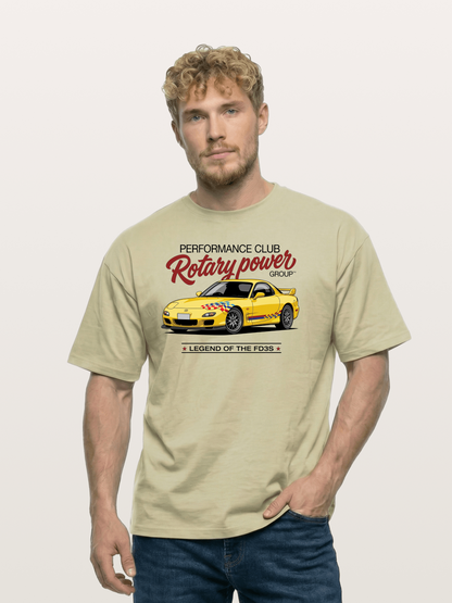 Rotary Power Cotton T-shirt