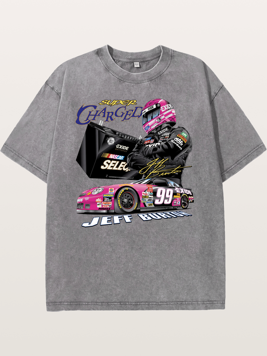 Jeff Burton 99 NASCAR Legend Washed T-shirt