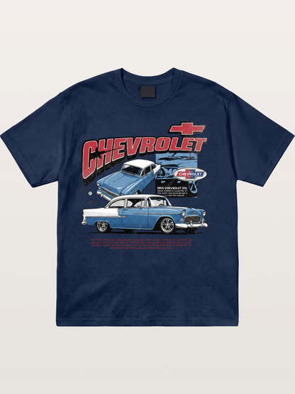 1955 Chevy 210 Custom Art Print Cotton T-shirt