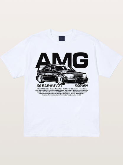 AMG 190E EVO Racing Car Art Gildan T-shirt