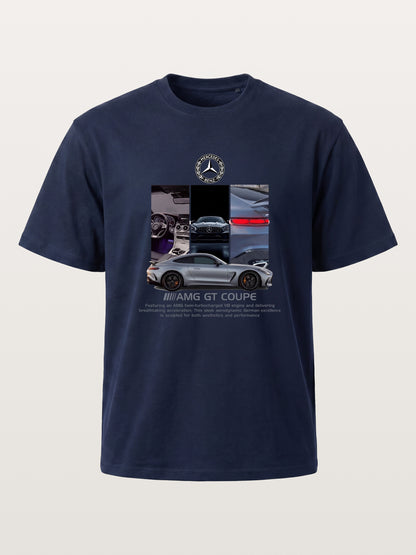 AMG GT Coupe Cabin And Exterior Mix Cotton T-shirt