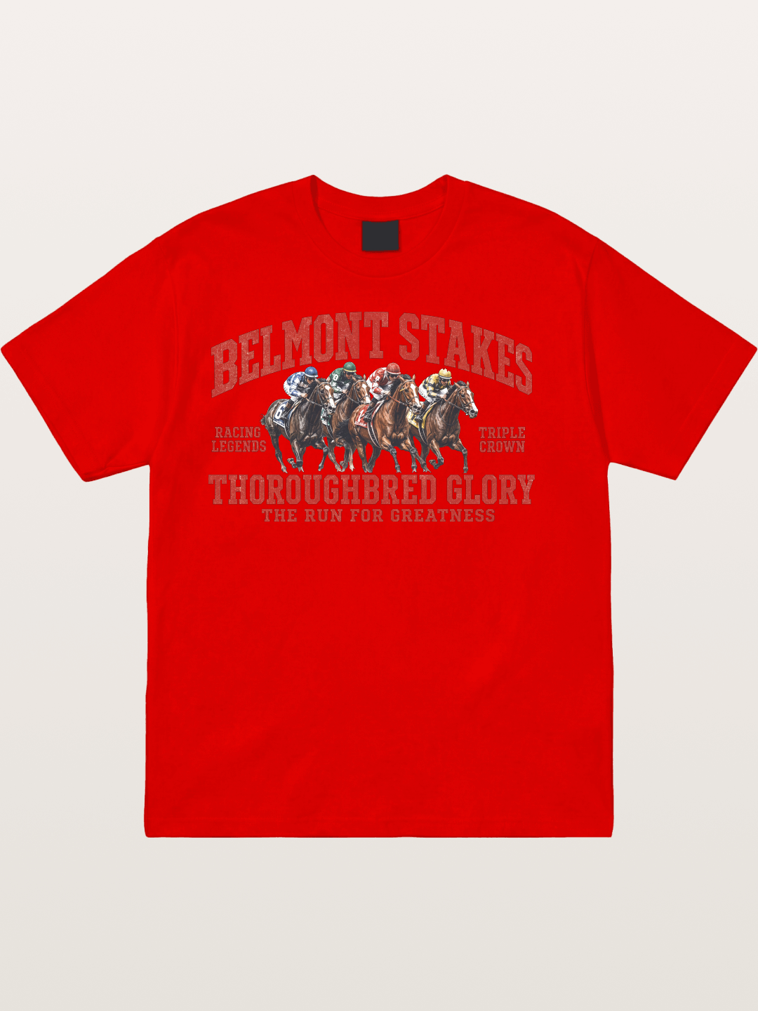 Belmont Stakes Racing Legends Cotton T-shirt