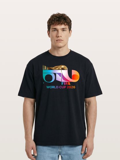 2026 FIFA World Cup Gradient Art Cotton T-shirt