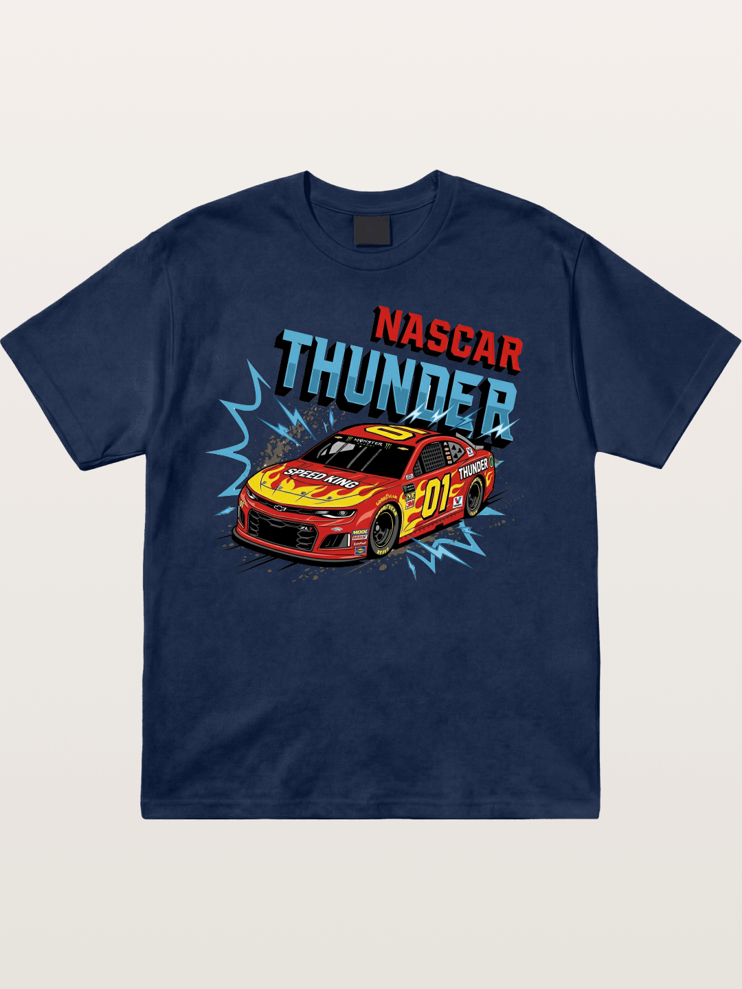 Thunder Speed Cotton T-shirt