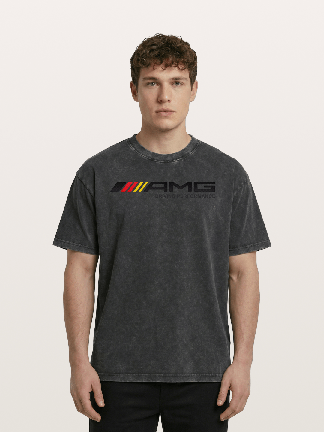 AMG Logo Washed T-shirt