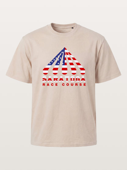 Saratoga Star Spangled Tent Top Cotton T-shirt