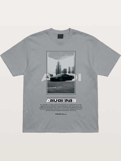 Audi R8 City Night Graphic Gildan T-shirt