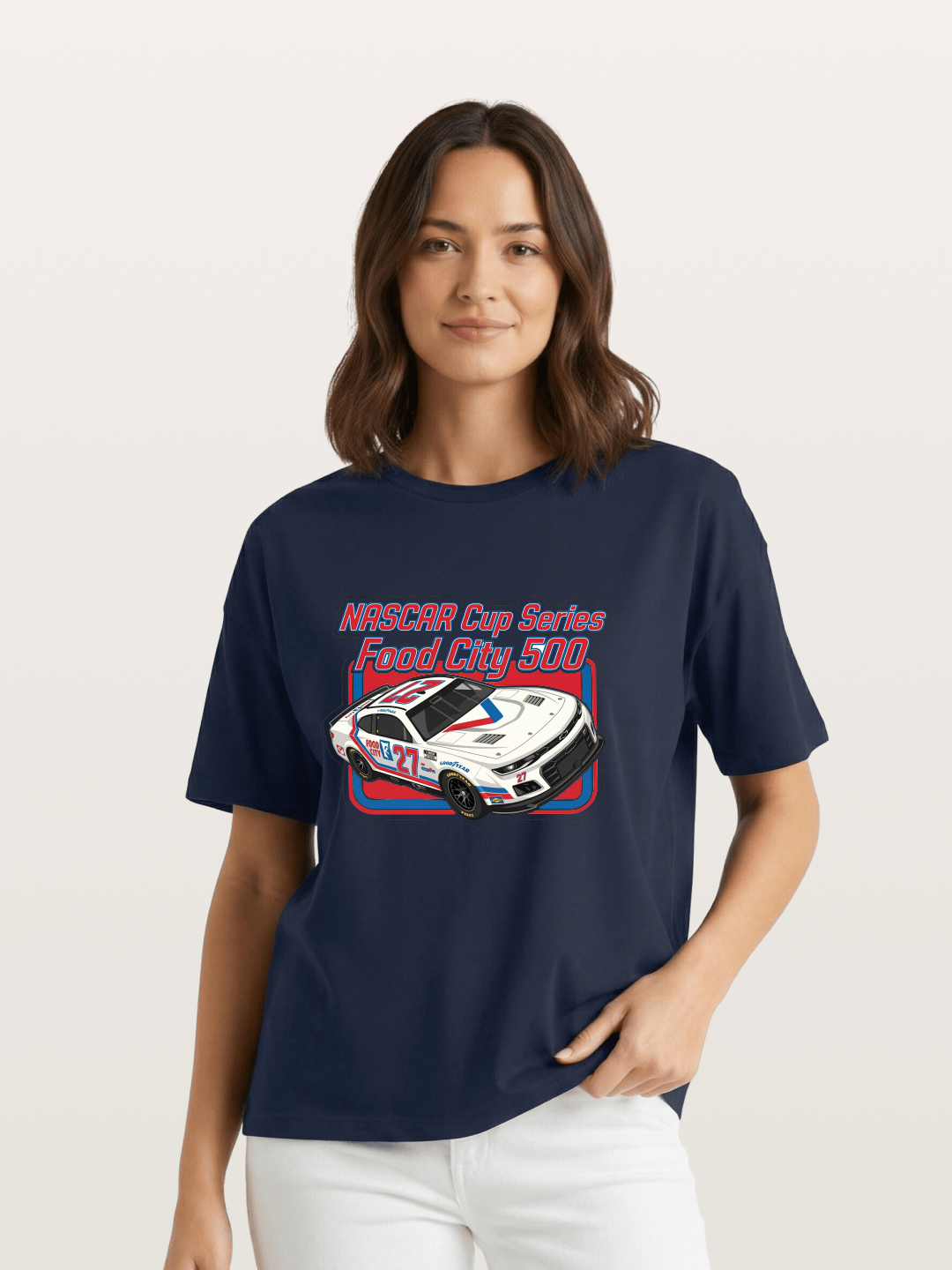 NASCAR Food City 500 Car Gildan T-shirt