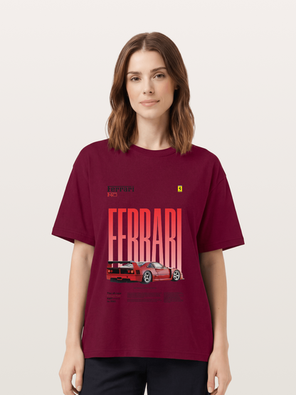 Gradient Red Gildan T-shirt