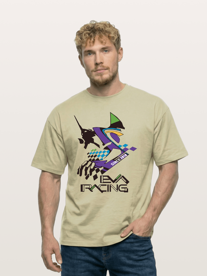 Eva Racing Checkered Flag Cotton T-shirt
