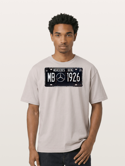 Commemorative license plate Cotton T-shirt