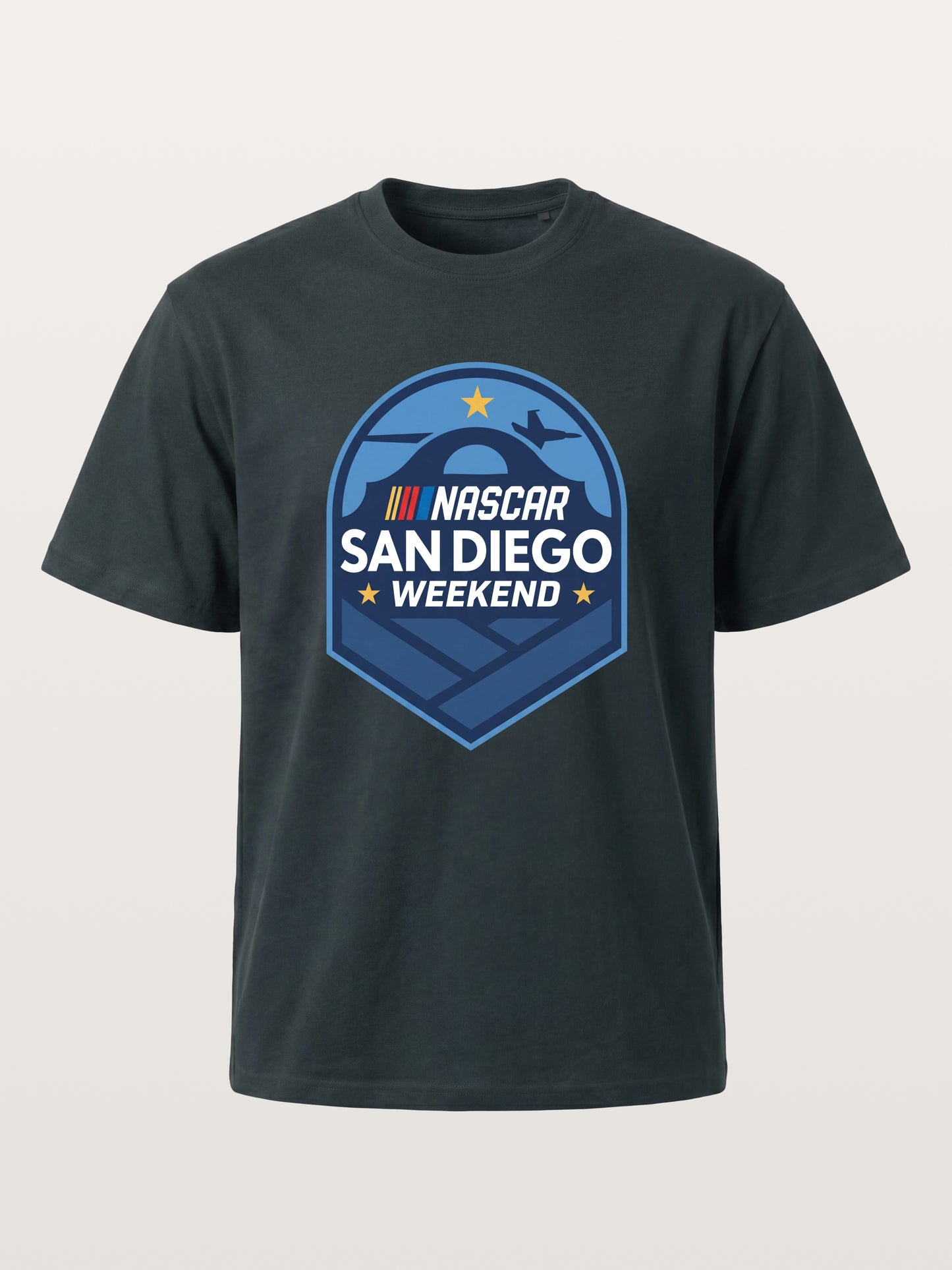 NASCAR San Diego Shield Emblem Gildan T-shirt