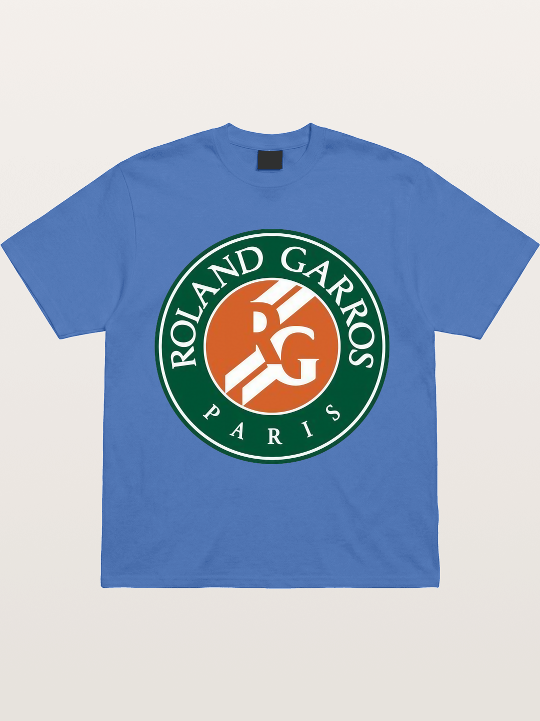 Roland Garros Paris Logo Print Gildan T-shirt