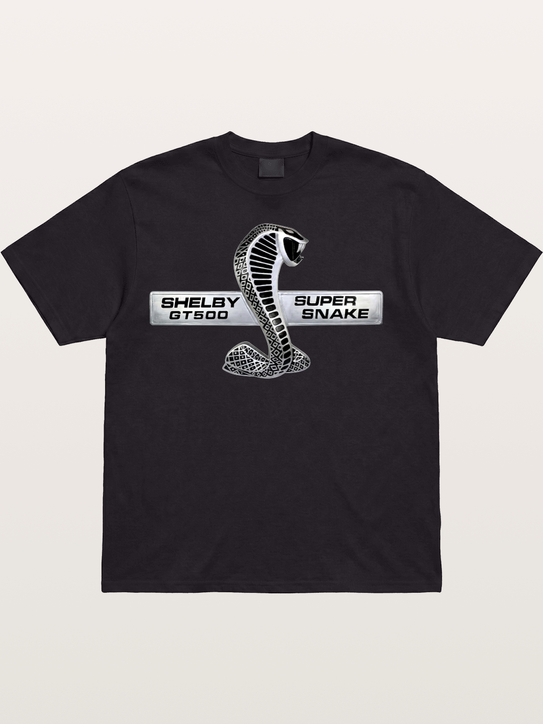 Shelby GT500 Super Snake Emblem Cotton T-shirt