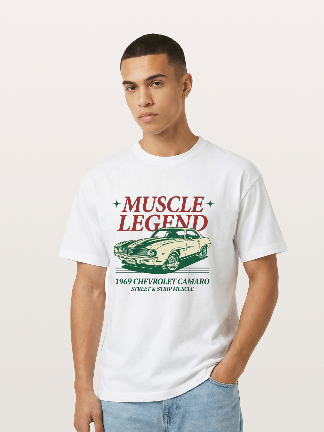 Vintage Badge Gildan T-shirt