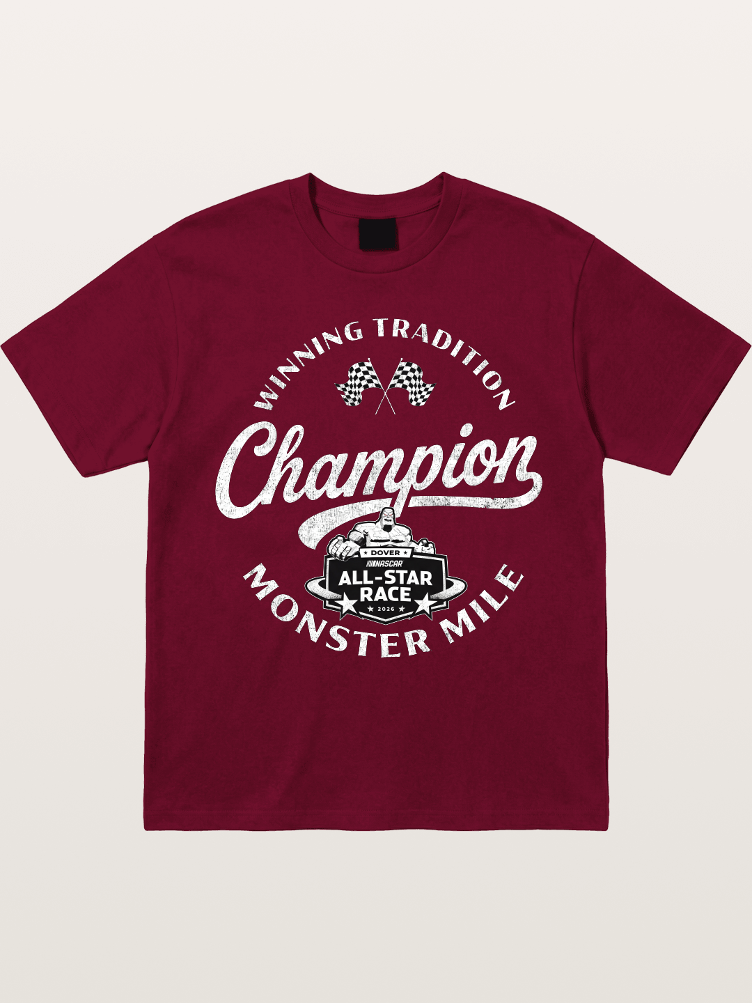 NASCAR Champion Vintage Stamp Design Gildan T-shirt