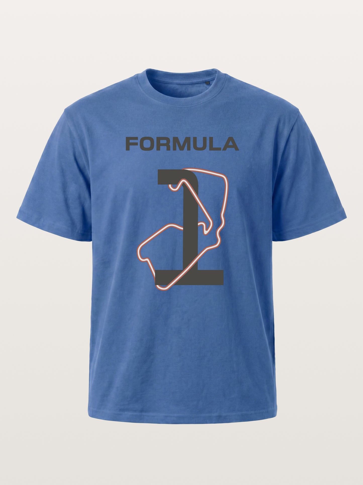 Formula 1 Silverstone Track Monogram Gildan T-shirt