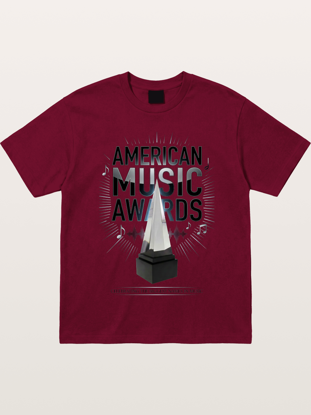 AMA Trophy Music Note Graphic Gildan T-shirt