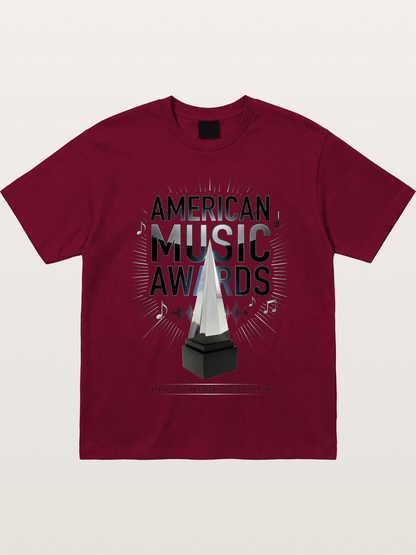 AMA Trophy Music Note Graphic Gildan T-shirt