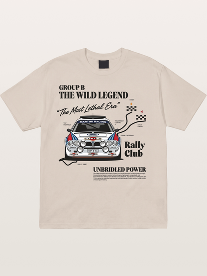 Retro Rally Cotton T-shirt