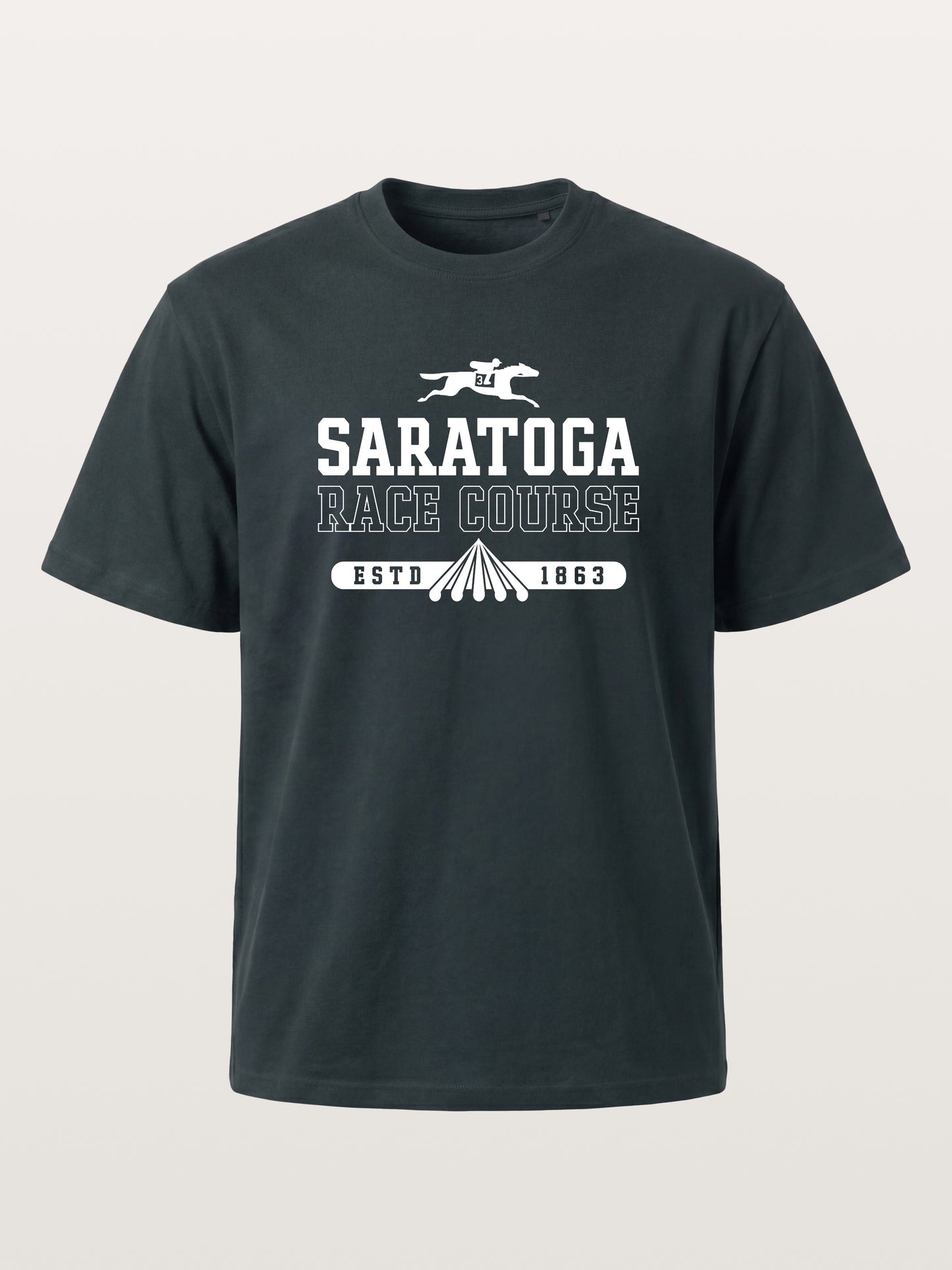 Saratoga 1863 Equestrian Heritage Mark Gildan T-shirt