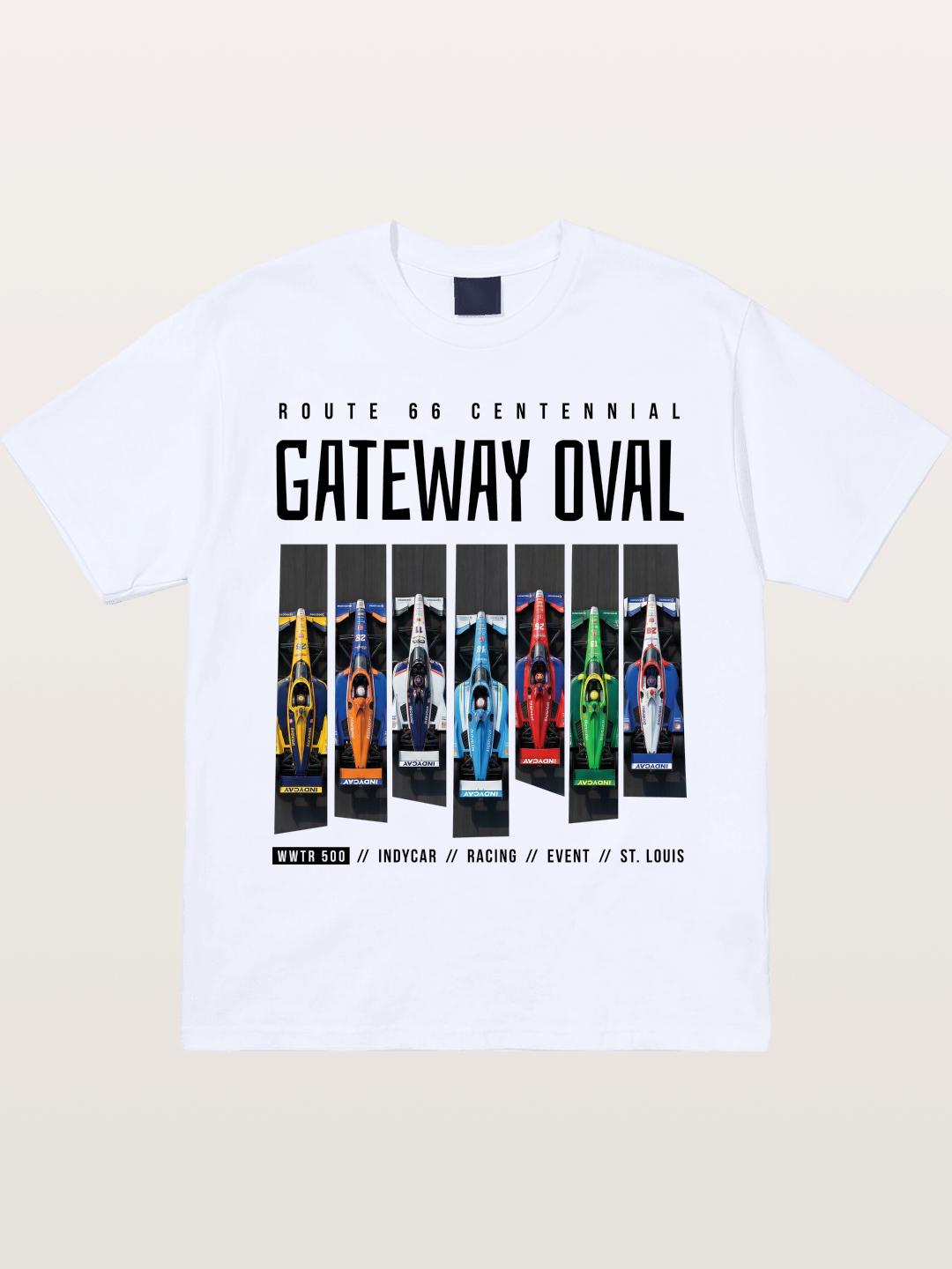 Vertical Grid Gateway Oval Art Gildan T-shirt