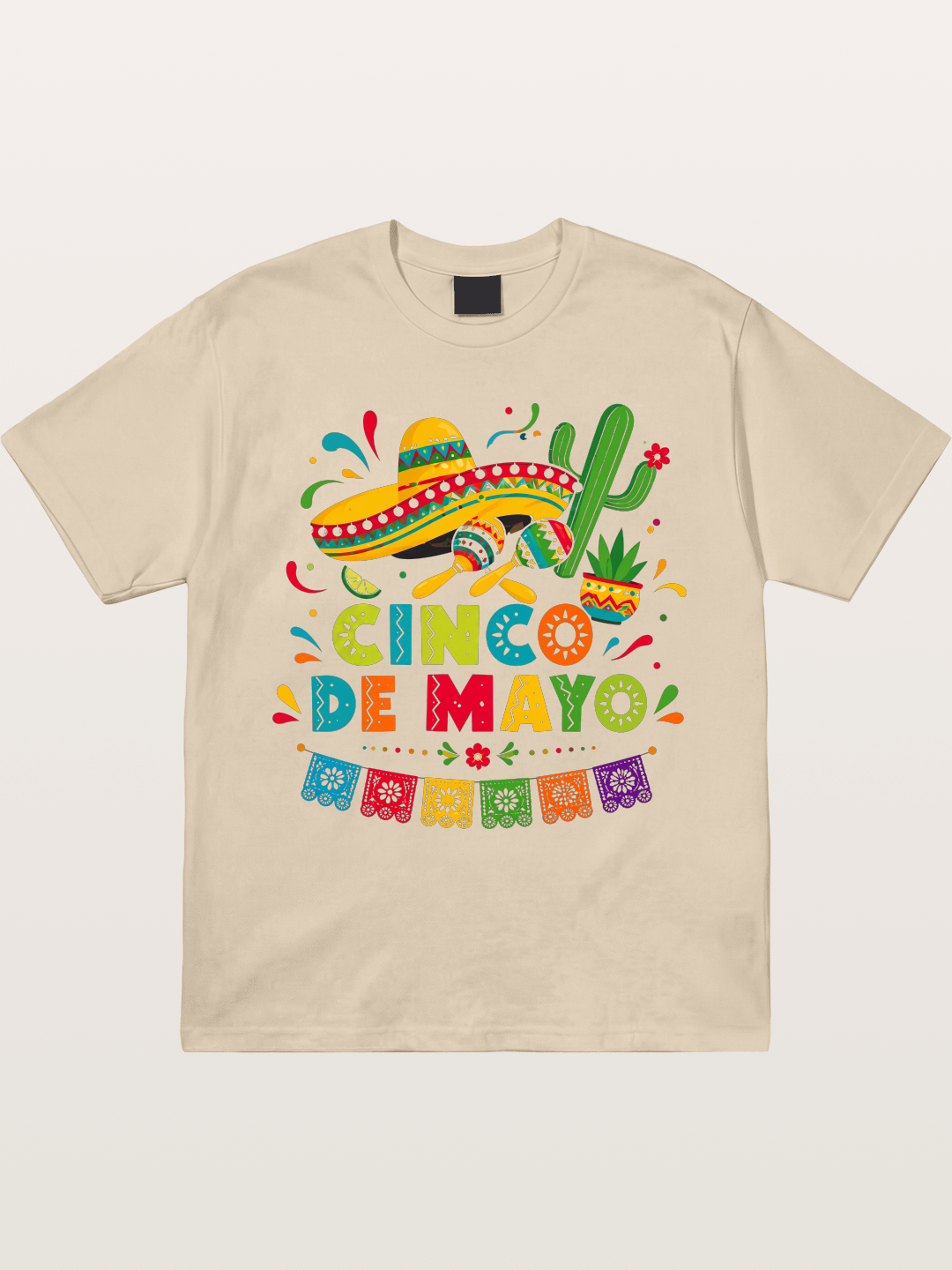 Cinco De Mayo Fiesta Art Gildan T-shirt