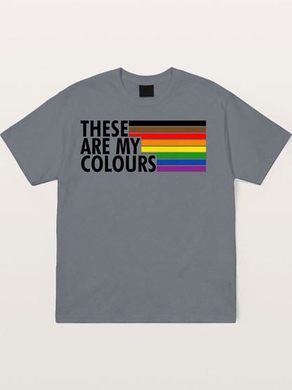 These Are My Colours Progress Flag Cotton T-shirt