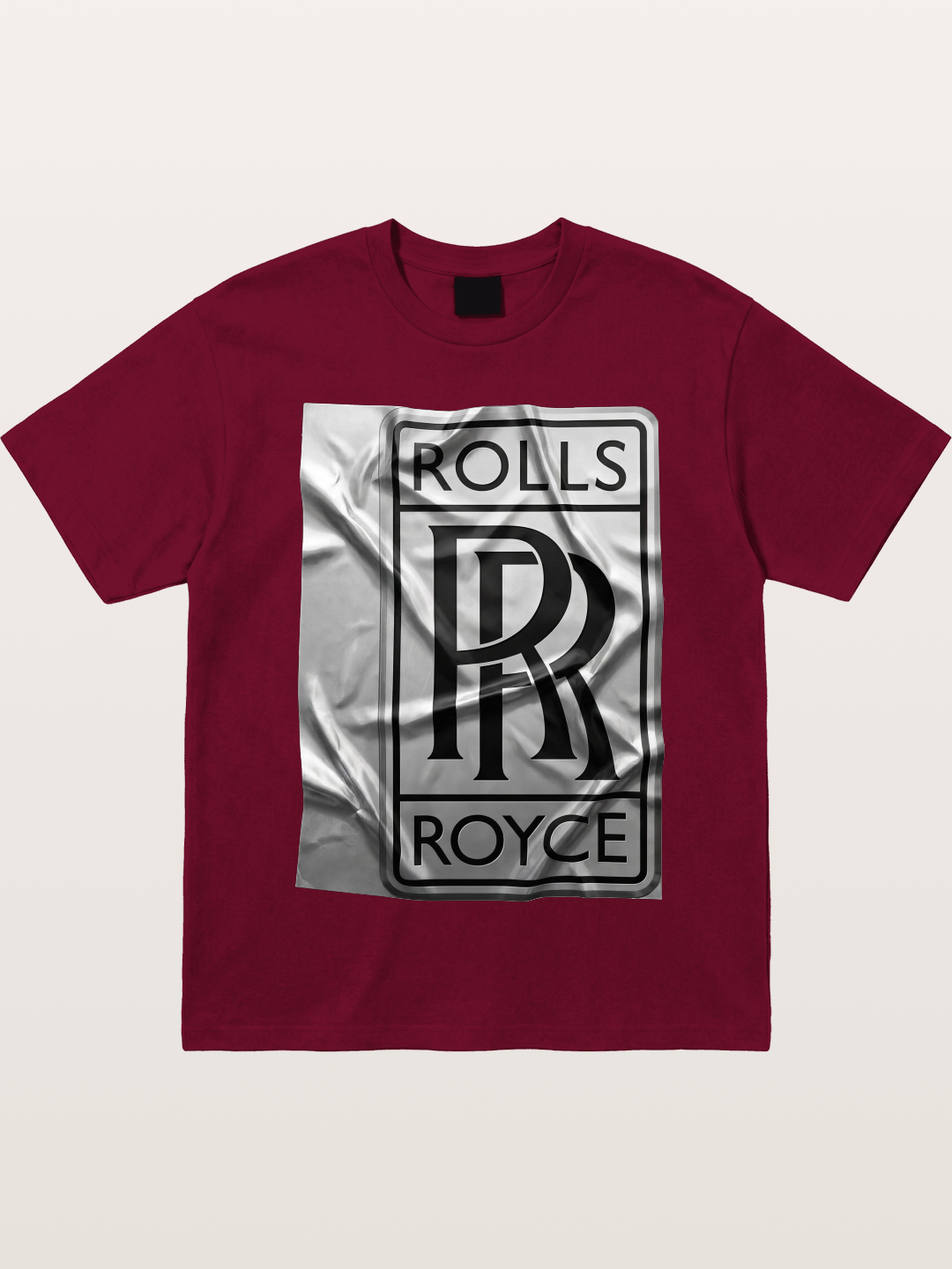Silk Texture RR Logo Design Gildan T-shirt