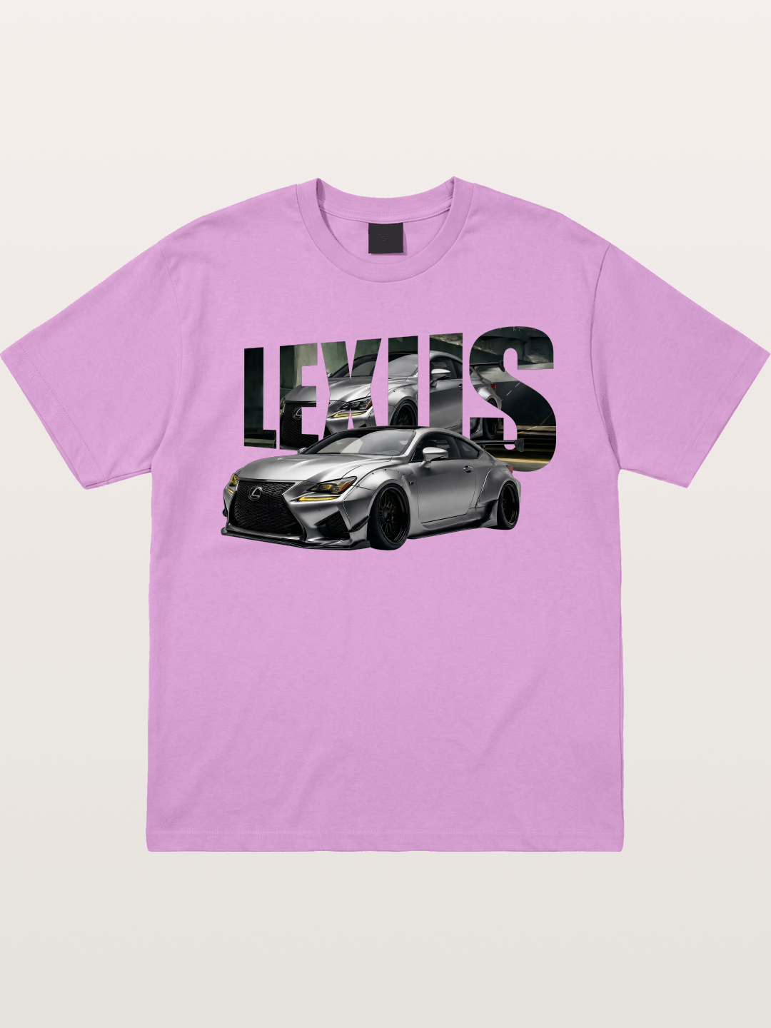 Lexus RC F Overlay Logo Art Gildan T-shirt